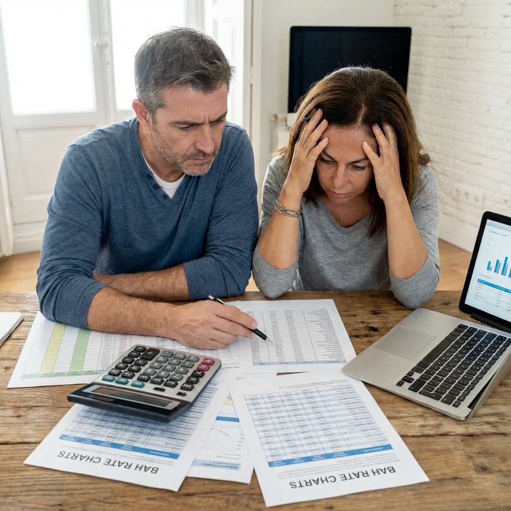 Couple Discussing Finances